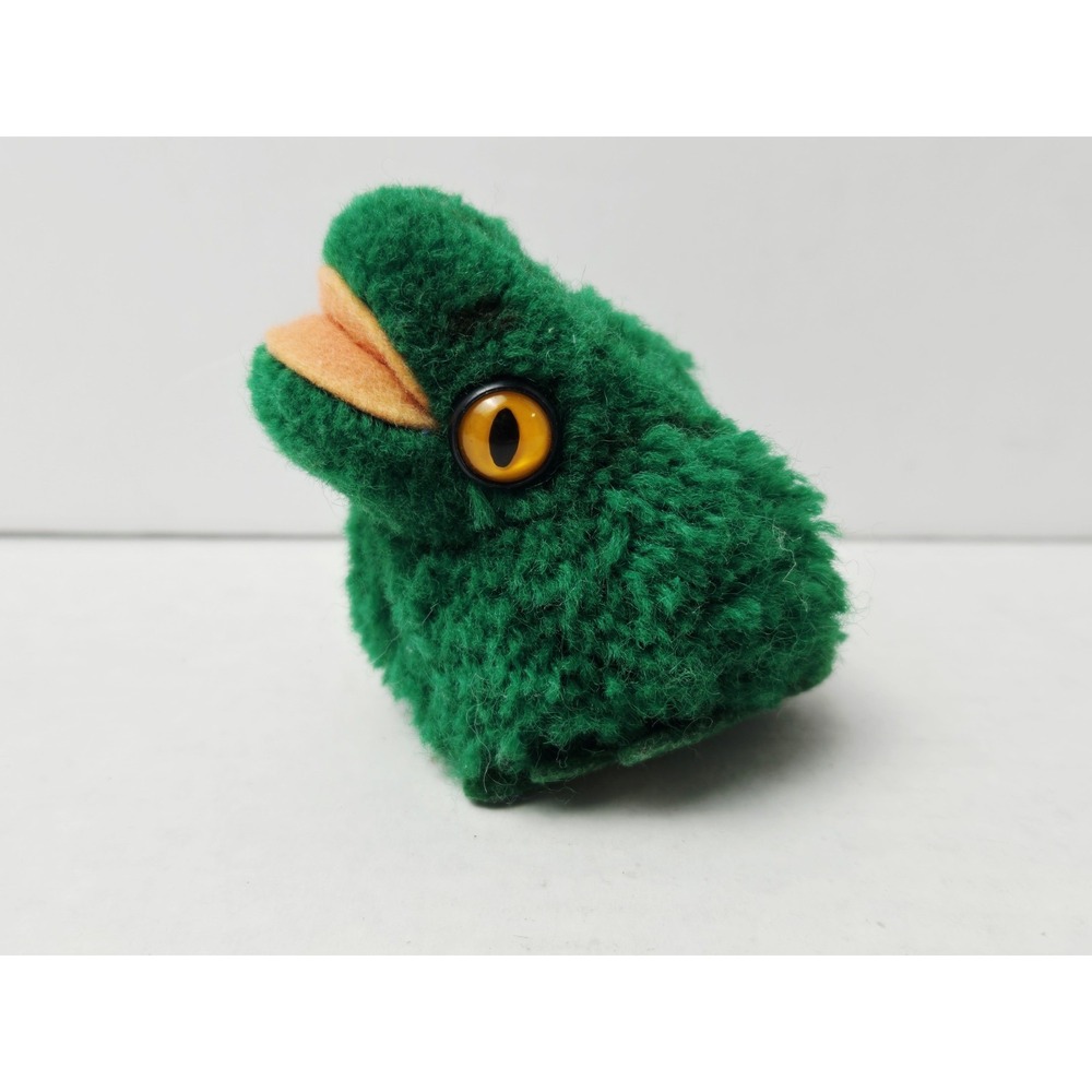 Vintage Steiff pom pom frog‎ 2 1/2" Wool